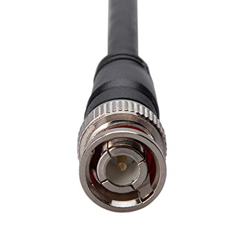 Coaxiale kabelkabel 1m (BNC Man Plug to BNC Man Plug) RG59 BNC Coupler 75 Ohm Ω Video Kabel Pure Koper geleiders voor TV-beveiligingssystemen groottes