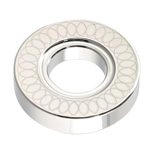 8g Biljartkeu Gewicht Ring Zilver Roestvrij stalen Balance Ring voor DIY accessoire voor verbeterde controle en balans van het zwembad cue 3
