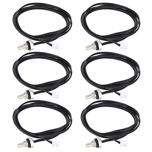 NTC Temperatuur Probe, Thermistor Sensor Nauwkeurige M8 Draad 10 st voor het meten(100K)