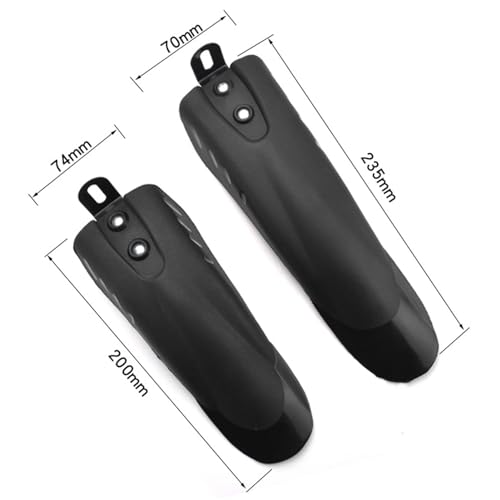 1 paar mudguards Voor kinderen fietsen, Mudguards voorkant achterzijde, Balance Bike Mudguard, Universele verstelbare lengte Mudguards voor 12 Inch 14 Inch 16 Inch 18 Inch 20 Inch Flat Bike