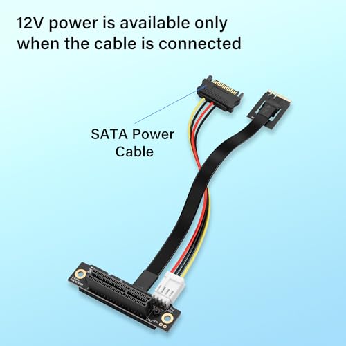 M.2 NGFF-sleutel A+E tot PCIe X4-uitbreidingskabel M.2 tot PCI-E 4X-vrouw voor M2 2230 4
