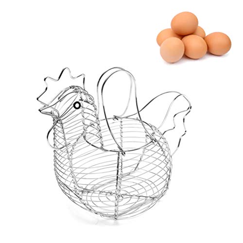 Chicken Shaped Egg Basket Wire Egg Cupboard Egg Opslag voor keuken