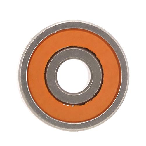 Hybride keramische lagers 3x10x4mm Roestvrij IJzer- en staalindustrie Reel Shaft Kogellager met rubber