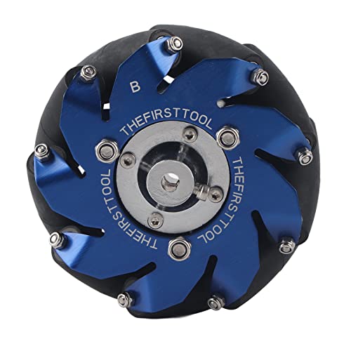 4" Mecanum Wiel links aluminium met wiel koppeling TPU rubber rollen industriële universele Robot Accessoires DIY Robot Project