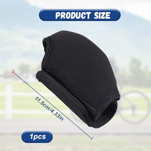 Zitplaats bescherming voor Suntour Seatpost Black Seat Post schorsing bescherming voor SR Suntour SP12-NCX Suntour NCX Seat Post Neoprene Manchet Vinger bescherming 3