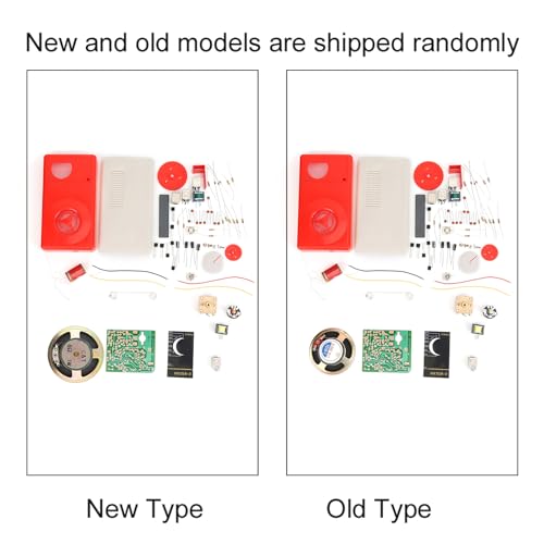 HX108-2 Radio Kit met 7 Tubular Radio Electronics Building Kit, Electronic Learning Set, Radio Parts, Bouw je eigen Radio Kits om Kit om te zetten in 3645652612 Kinderen Wijzerplaat 5