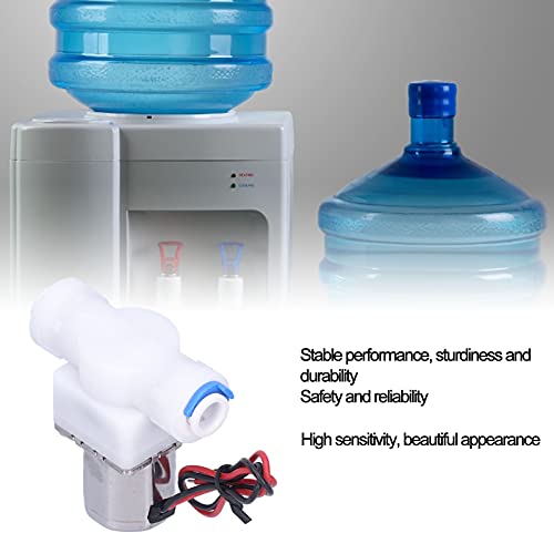 DC4.5V Inlaat water Solenoïde elektrische klep 1/4" Hoge druk (12Ω, 209BK) 3