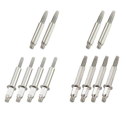 Chain Saw Sharpener, Diamond Sharpener, Chainsaw Sharpener voor Kettingzaag, Cranksaw, voor Houthakkers en Tuiniers (Pack van 12)