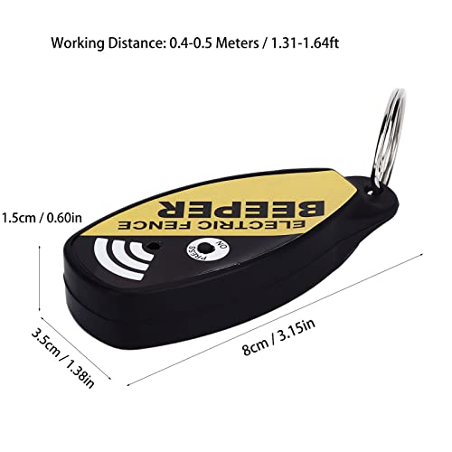 Elektronisch Hekpieper, ABS Hekspanningster met Schakelknop ABS voor Boerderijen, Huistuinen, Schapen, Huisdieren, Paarden en Veehuishoudens 5