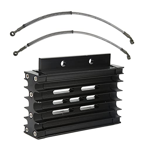 Oliekoeler Radiator, Oliekoeler Radiator Motor Cooling Slang Kit High Performance voor 110cc-150cc Pit Dirt Bike ATV