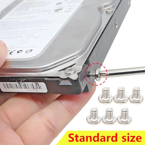 Verpakking van 20 computerschroeven, cilinderkopschroeven, BM#6-32x6mm, Phillips hoofdschroeven, moederbord reparatieschroeven 4