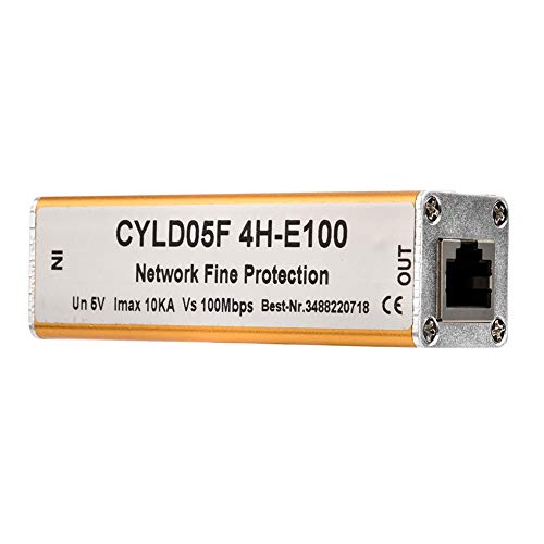 RJ45 RJ11 Adapter Ethernet Network Surge Protector Thunder Lighting Arrester Protection 5V 4