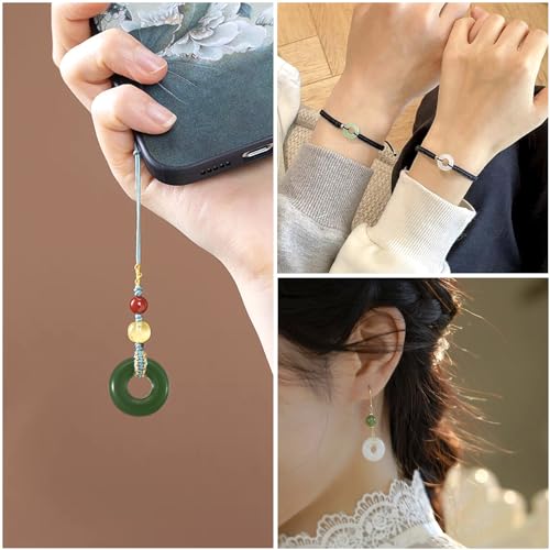 75Stuks 3 Kleuren 12mm Glazen Ring Charm kralen voor DIY Sieraden maken 3