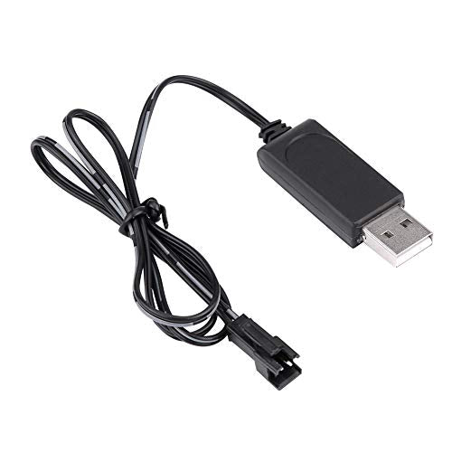 7.4V 500mAh oplaadbare batterij, oplaadbare Lithium Ion Polymer Batterij met USB-kabel Ontworpen voor WPL Crawler Militaire RC-auto 3