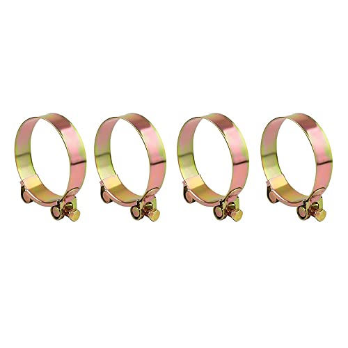 29-31mm Stainless Steel Tube Clamp T-Bolt Clamp Heavy Duty Slang Clamp Benzine Clips voor Auto's, Industrieën, Schepen, Huizen, enz. 4 stuks