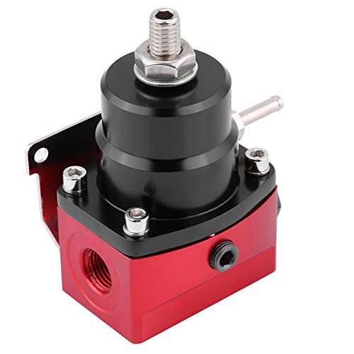 Universele regelbare brandstofdrukregelaar Kit Oil 0-100psi Gauge AN 6 Fitting End 4