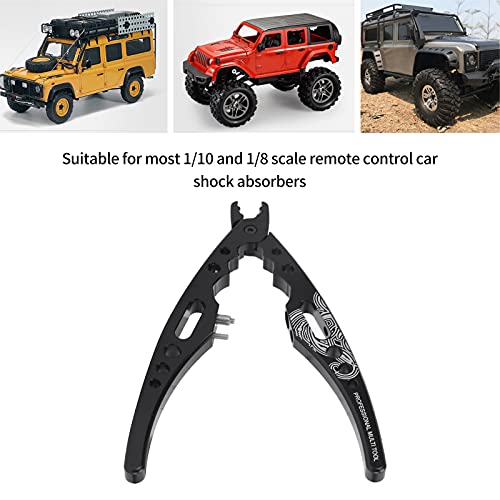 RC Shock Tang RC gereedschap aluminium RC Shock Clamp Shaft Universele Shock Tang Assemblage Demontage Tool voor 1 8 1 24 RC Car 4