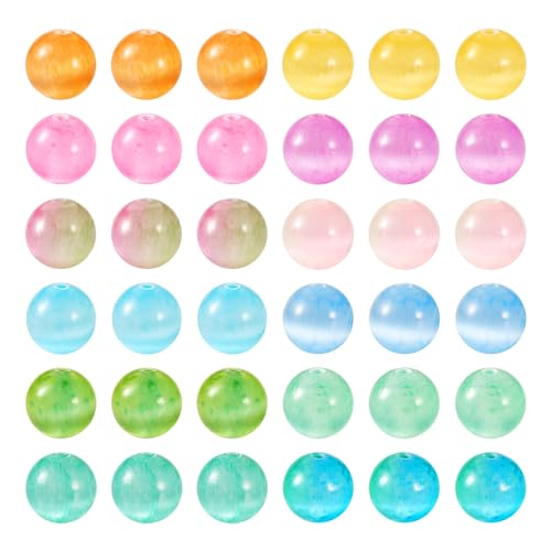 60 st Natuurlijke Selenite kralen 8.5mm Rond Spacer Kralen 12 Kleuren Midden Geborsteld Selenite kralen voor DIY armband ketting oorbellen sieraden maken