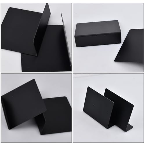 Mini Chalkboards Set van 20 10 x 7,5 cm L Gevormde Chalkboards voor het Schrijven op Prijs Tag Stand with 5 Erasable Pens Buffet Plates Set voor Bruiloft, Party, Cafe, Gastronomie 3