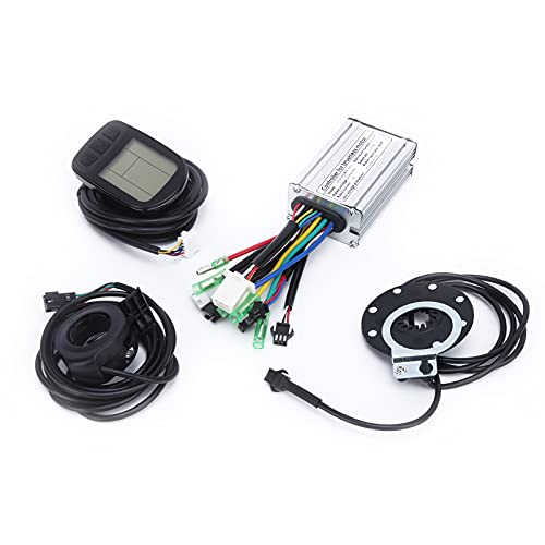 36V/48V 250W elektrische motorcontroller Kit elektrische motor borstelloos 7a Controller Kit met KT - LCD5 Display Panel Sensor Throttle voor elektrische fiets