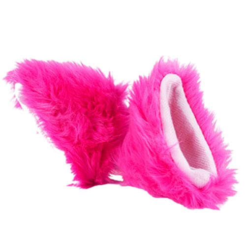 Helmoor voor motorhelm, skihelm, pluche kattenoren, leuke helmaccessoires, oor voor fietshelm, motorhelm, snowboardhelm, oren, katten (zonder helm) - 2 stuks