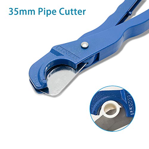 Plastic Multi-Layer Pijp & Pijpsnijder 35mm, Blauw 4