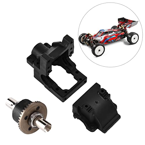 RC Gearbox Diff Set RC Car Differentiaal Plastic Iron RC Gearbox Diff Set RC Gearbox behuizing RC Car Differentiaal voor Waltoys 104001 1 10 RC Car