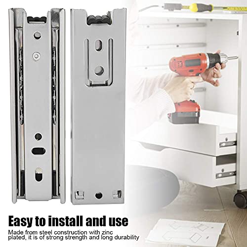 2 st. 5in Mini korte lade schuif Meubelgids Rail Volledige uitbreiding Keuken Cupboard Hardware voor kasten, Kasten