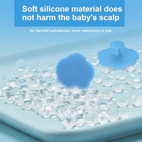Baby Scabies Comb, Melkmand Comb, Zachte Siliconen Hoofd Ice Verwijder Baby, Melkmand en Baby Comb, Baby Brush voor Vriendin die heeft lood of zwanger (Kleur) 4