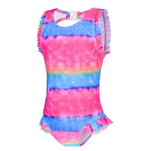 Meisjes badpak, badpak, zwembroek, zwembroek, zwembroek voor kinderen, zwembroek voor kinderen, zwembroek voor kinderen, bikini zwemkleding met verstelbare schouderriemen voor zwemlessen