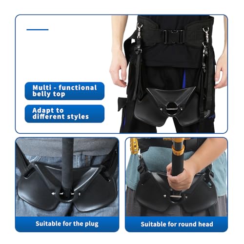Vissen Vechtgordel Verstelbare Vissen Belt Hip Rod Belt Gewatteerde Vislijn Heavy Duty Fishing Belt Zoutwater Vislijn 4