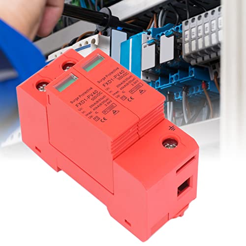 2st Chirurgbeschermers DC Fotovoltaïsche Arester 2P 40KA met afstandsbediening Signaal FXD1-PV40 Professionele Accessoires (DC 500V) 4