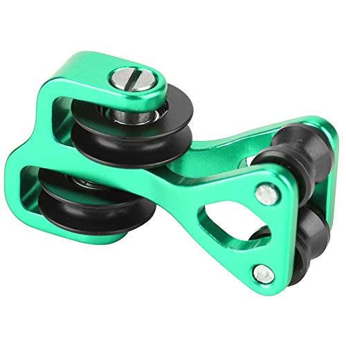 Kabelglijbaan Boogschieten Compoundboog Van Aluminiumlegering String Splitter Roller Glide (Green)-Samengestelde Boegkabel Glijbaan 3