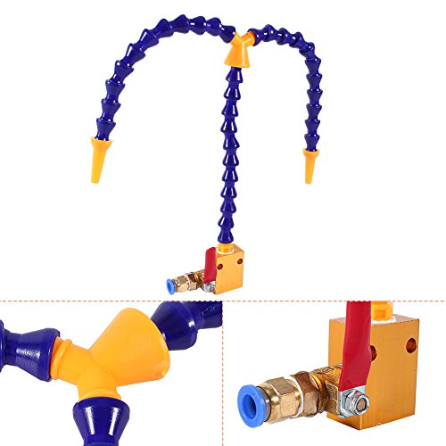 Bidirectionele Coolant Spray System met buis + Mistventiel voor CNC Malen Machine met 8mm luchtslang 3