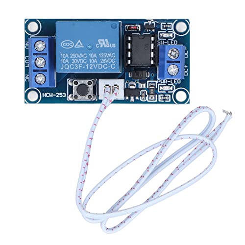 Bistable Relay Module Bistable Self Closing Switch Flip-flop Relay Module SCM Control Relay Card met Reverse Prevention Electronic Relay(12V) 5