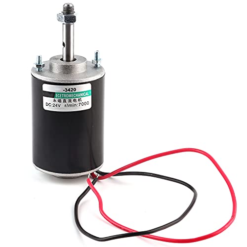 24V 30W elektrische motor hoge snelheid CW/CCW permanente magnet DC Motor voor DIY Generator 7000rpm