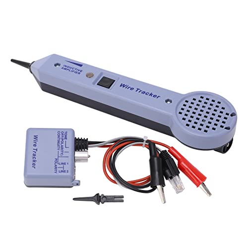 200EP Wire Tracer Kit Network Wire Tracer Circuit Tester Kabel Traceren Tester Kit Input Impedantie 100MOhm audio verstelbare inductieversterker Kabeltonerdetector 30Db