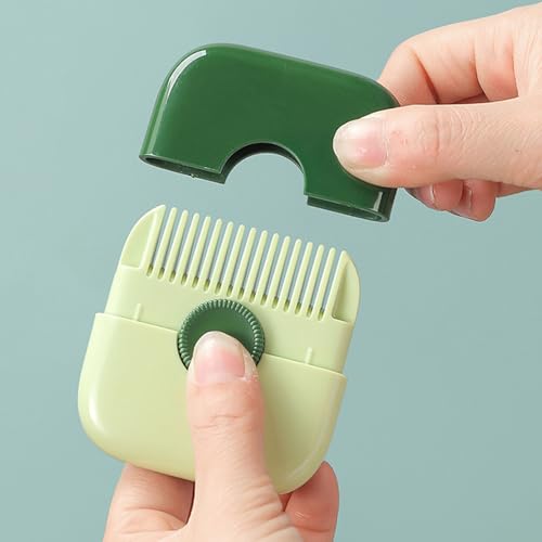 Handmatige Hair Clipper Comb voor Bangs en Split Einden voor Dun of Snijden voor Reizen (7,5 x 6,5 cm) 3