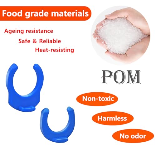 20 st kleine klemmetjes 3/8 inch slotclips, 3/8 inch snel Ontgrendelen Klem, voor Reverse Osmosis Water Filter passen 3