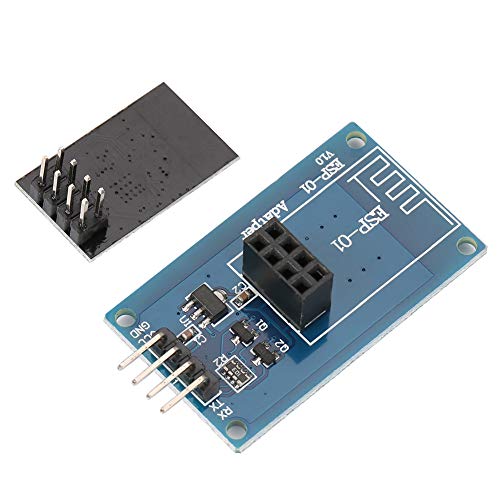 Wal Front ESP8266 ESP-01 Serial WiFi Transceiver Module met ESP-01 Adapter voor netwerken, Smart Home Project