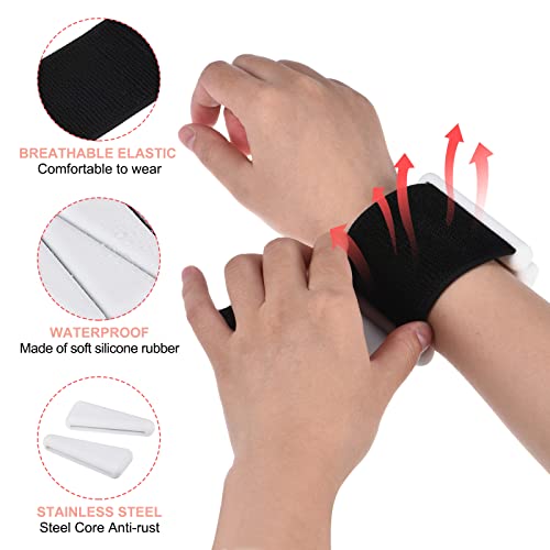 Verstelbare pols enkelgewichten, 0,9 kg totaal (0,5 kg per stuk) trainingspootgewichten voor vrouwen en mannen voor het trainen van yoga joggen 3