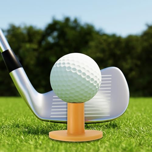 3.5 Inch Rubber Golf Tee, 3 Pack Tall Training Driving Range Tee Stabiele balhouder voor Outdoor Indoor Hitting Mat, Wit 5