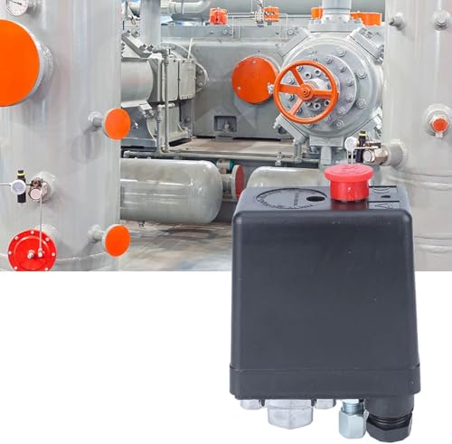Sea Air Compressor drukschakelaar Vier-weg drukregeling instelbare drukventiel switch zware mechanische druk regelbare luchtpomp accessoire 5