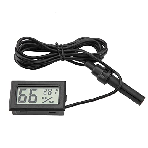 Ingebouwde Mini LCD Thermometer, Hygrometer met externe sonde voor Incubatoren, Brethren, Reptiel Tank, Aquarium, Aquarium