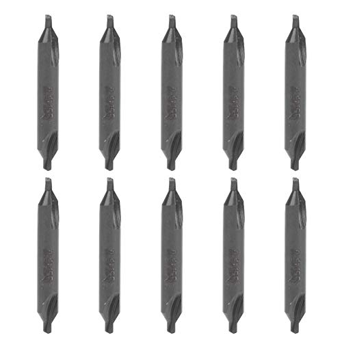 Centering Drill Bit Set, 10 Piece Centering Drill Bit Set, 2.5mm A-Type Centering Drill Roestvrij staal Speciale verwerking Draaibank Metaalbewerking Industriële, Boormolens