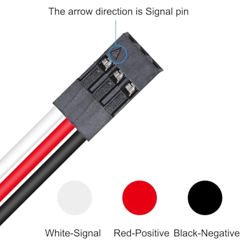 8st Servo RC 1 tot 2 Y-kabel, 1 man tot 2 vrouw Extension Cord voor Servo Extension Connection Control Board Remote Control Onderdelen RC JR Futaba RC Car 3