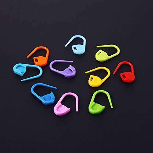 Veiligheidscontroleclips van premium kunststof voor Brei- en Haakprojecten, set van 120 stuks voor Weven en Knutselen 5