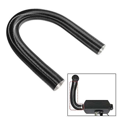 Autoverwarmer Tube Duct,Air Intake slang 42mm,200CM Verwarming Duct Tube Auto Aluminium Foil Tube Slang Duct Ventilatie Warm Air Outlet Uitlaatslang Uitlaatpijp voor auto's Air Diesel 4
