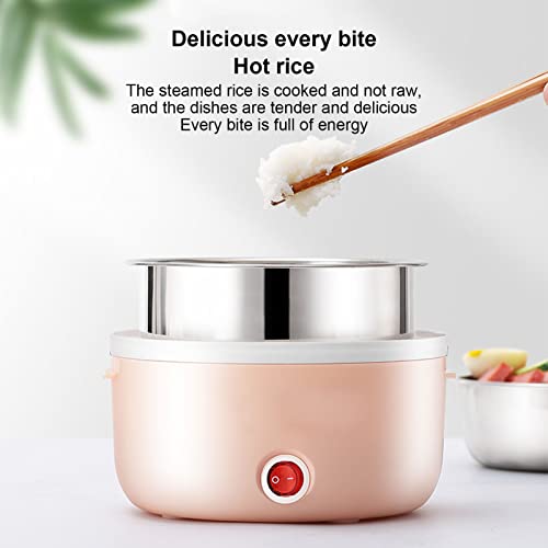 Elektrische lunchbox, Portable 3 Ply, 220V, 50Hz, 250W, Bento Food Storage Container, Leak-Proof, Rice Cooker (1#) 3
