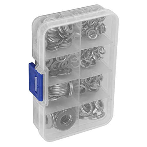 200st RVS platte wasmachine & veer wasmachine slot gereedschapskist M5 M6 M8 M10 met doos